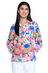 Floral Print Tunic - Women's - Pink Floral