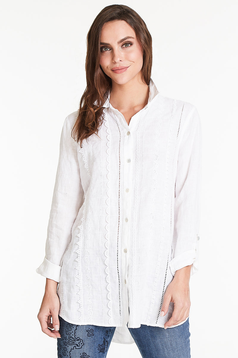 Linen Tunic - White