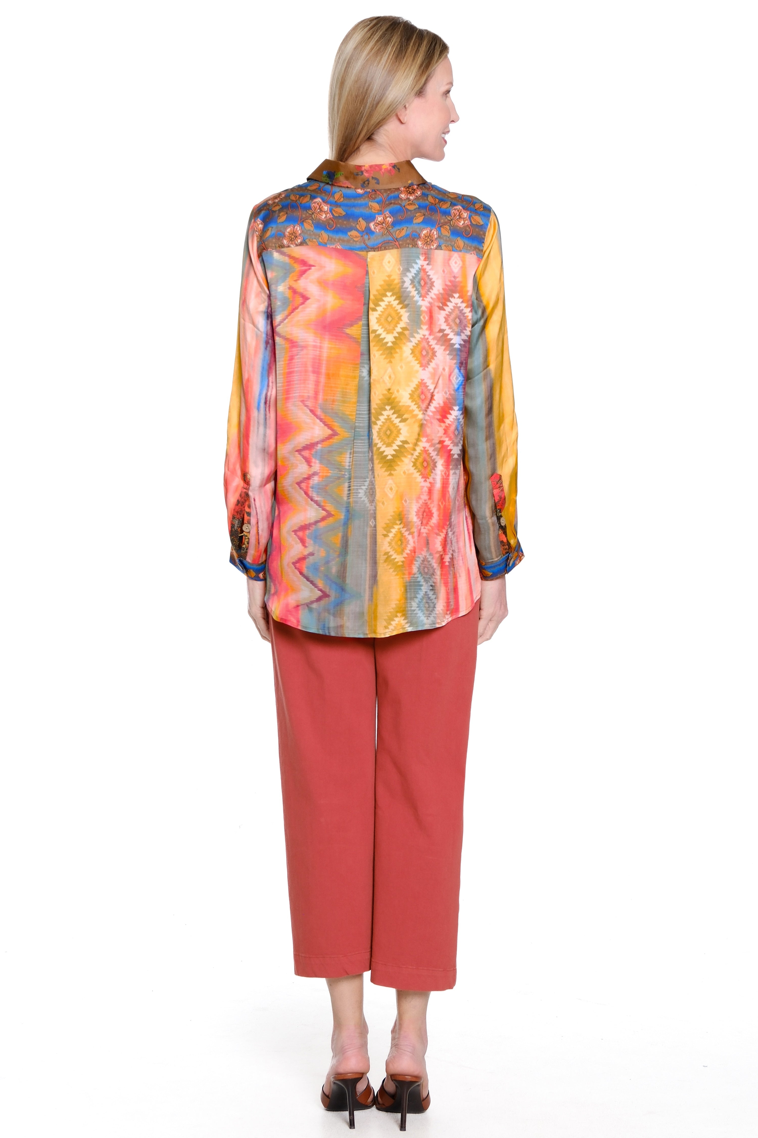 Wide Leg Pant - Red Clay