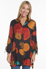 Dot Print Tunic - Women's - Circle Multi