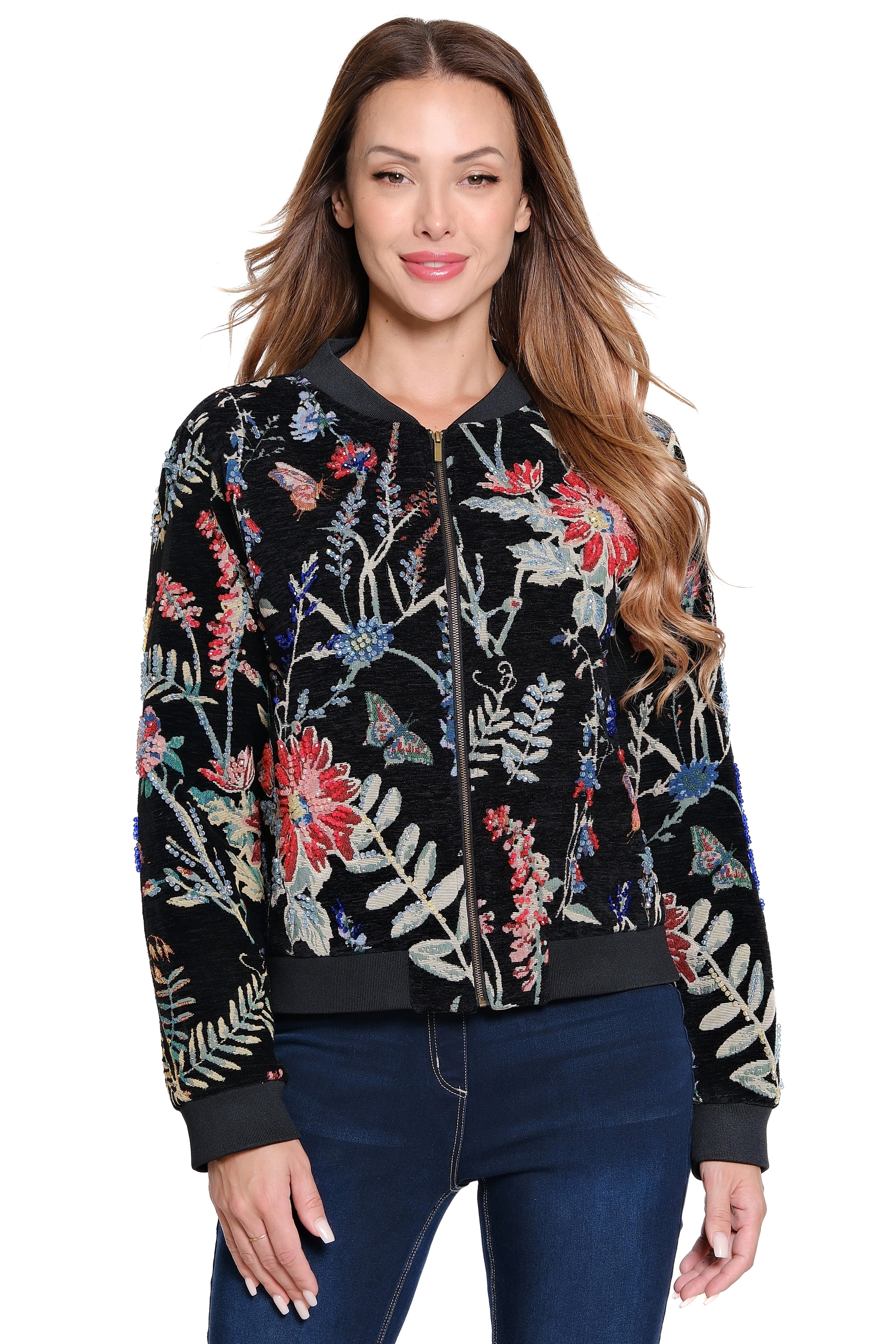 Tapestry Jacket - Petite - Floral Multi