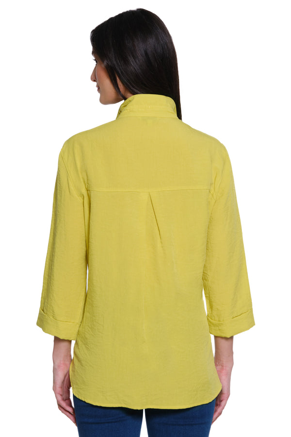 Solid Camp Shirt - Citron